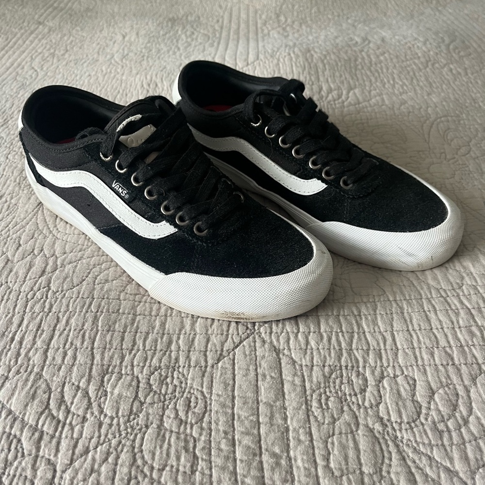 Vans Black and White Sneakers